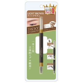 DE 3-Way Eyebrow Light Brown