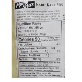 Mama Sita's Mixed Spices, Marinades, Sauces and Seasonings 6 Packs (Kare-Kare Peanut Sauce Mix)