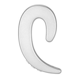 Goshyda Ear Hook Headphones, Hands-Free Bluetooth Headphones, Ear Hook Headphones for Sports (Silver)