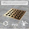 Ebbe America E4408 PRO Drain Cover - Brushed Bronze -