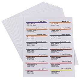 Smead Viewables Color Labeling System Refill Pack, 3 7/16" x 1 1/4", White, 160 per Pack (64915)