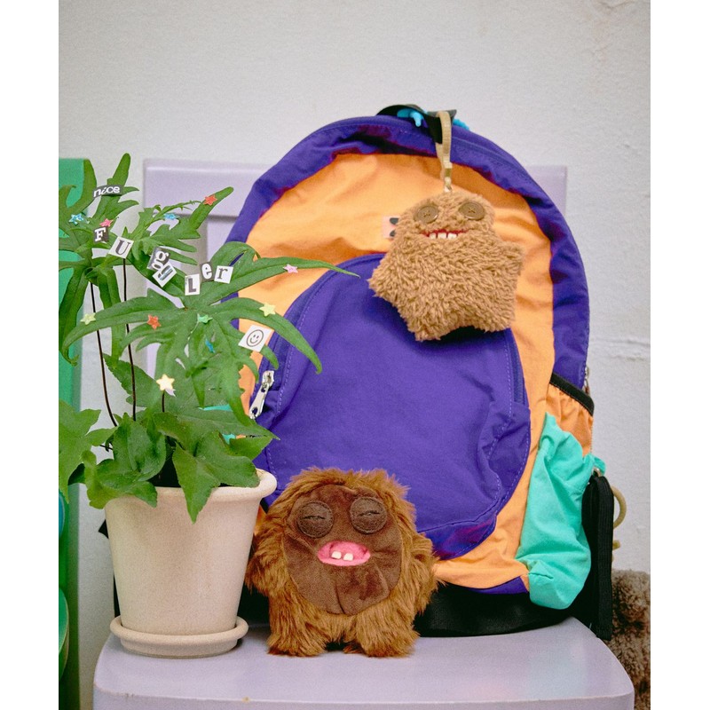 Pergler Purgler Splotch Brown Keyring