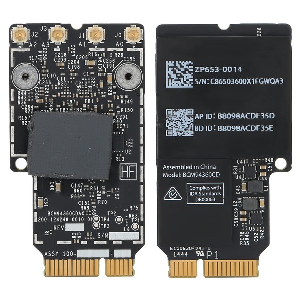 BCM94360CD 802.11ac Wireless Network Card, Accessories B 4.0 PCIe Card or A1418 A1419 2012-2013 Blue Oo H WiFi Module IOS 27 Lap op