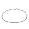 Sterling Silver 925 3mm Ball Bead Bracelet