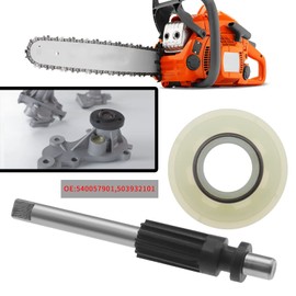 SG Store Set of 2 Oil Pump Piston Plunger Worm Gear Kit Compatible with Husqvarna 435 440E 445 450 450E 340 345 350 EPA 503 93 21 01 Chainsaw 540057901/503932101