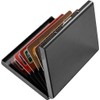 RFID Card Holder Wallet, Smart Minimalist Pop Up Wallets-5 Slots