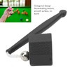 QANYEGN Pool Cue Chalk Holder, Black Plastic Pool Chalk Holder,