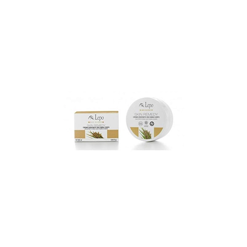 Lepo Skin Remedy Crema Idratante Viso Mani Corpo 250 ml