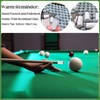 Keromtein 20pcs Slip On Pool Cue Tips, 4 Sizes Pool