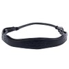 Collegiate Mono Crown Headpiece, Black, Cob