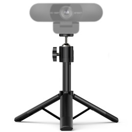 EMEET TD303 Mini Tripod, Webcam Stand, Camera Tripod, Tabletop Tripod, Compatible with 1/4 inch Screw Hole, Lightweight, Compact, Equipped with Spinner Axis, Adjustable, Compact Camera, Compatible with eMeet Webcam C960 C980pro Nova Jupiter, Convenient to Carry