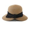 Women Straw Sun Hat Wide Brim Beach Hat Travel Sun