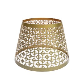 Brass Antique Lampshade for Table and Floor Lamps, Lamp Shade for Table Lamps, Lampshade Suitable for Bedroom, Study, Living Room, and Home Decor (12 Inches Dia)