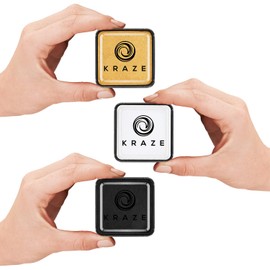 Kraze FX Gold, Black & White Face Paint Set (25 gm each) - Hypoallergenic, Non-Toxic, Water Activated Professional Face & Body Painting Makeup, Combo Value Pack