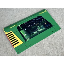 Wow!!  Oliver 88 Farm Equipment  Tractor Farm 3D Sign