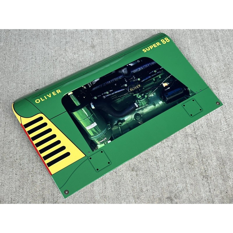 Wow!! Oliver 88 Farm Equipment Tractor Farm 3D Sign
