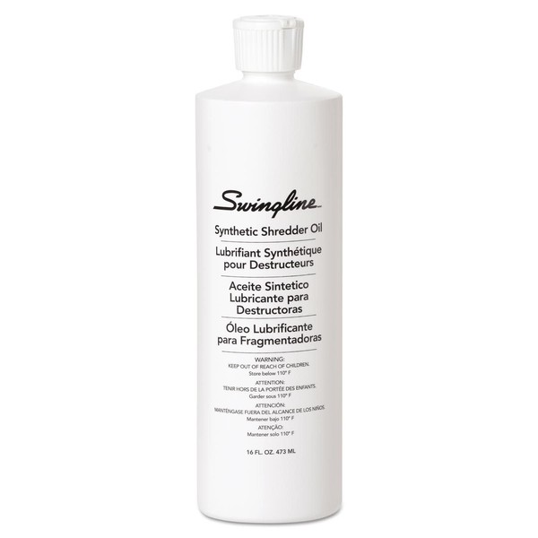 New-GBC Swingline 1760049 - Shredder Oil, 16-oz. Bottle - SWI1760049