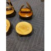 2-- KNIFE DISPLAY STANDS, SOLID PEAR WOOD