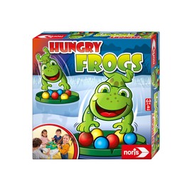 Noris 606061859 - Hungry Frogs, the fun catch and snap game for young and old, for children from 4 years