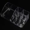 Transparent acrylic partition case with 9 compartments, vanity box / 투명 아크릴 칸막이 케이스 여백 9칸 화장 대함