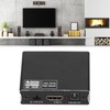 60hz Optical Fiber Audio Splitter Stereo Audio Stable Performance Audio