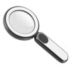 8X Rechargeable Magnifying Glass with Light 21Led 3 Mode Magnifying