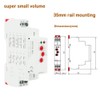 GRT8-M1 Multifunctional Delay Time Relay, 35mm DIN Rail Mount AC