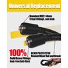 TUTULUCK Super Flexible Pressure Washer Hose 50 FT, Black 1/4''