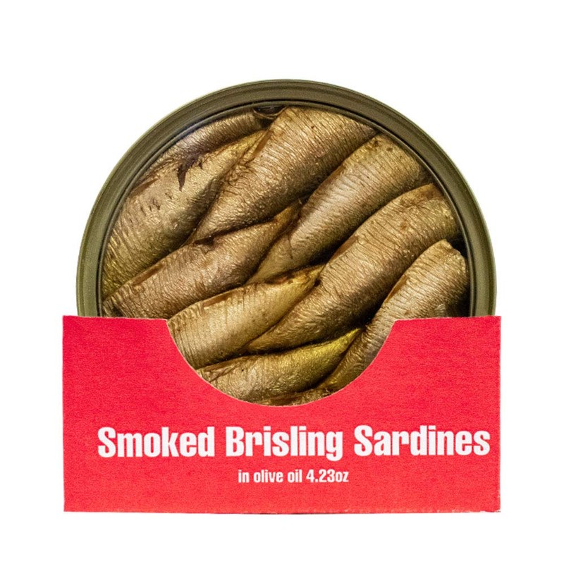 MW Polar Brisling Sardines, Smoked In Olive Oil, 4.23 Oz