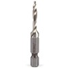 M4 Combination Drill and Tap Bit, HSS 1/4" Hex Shank