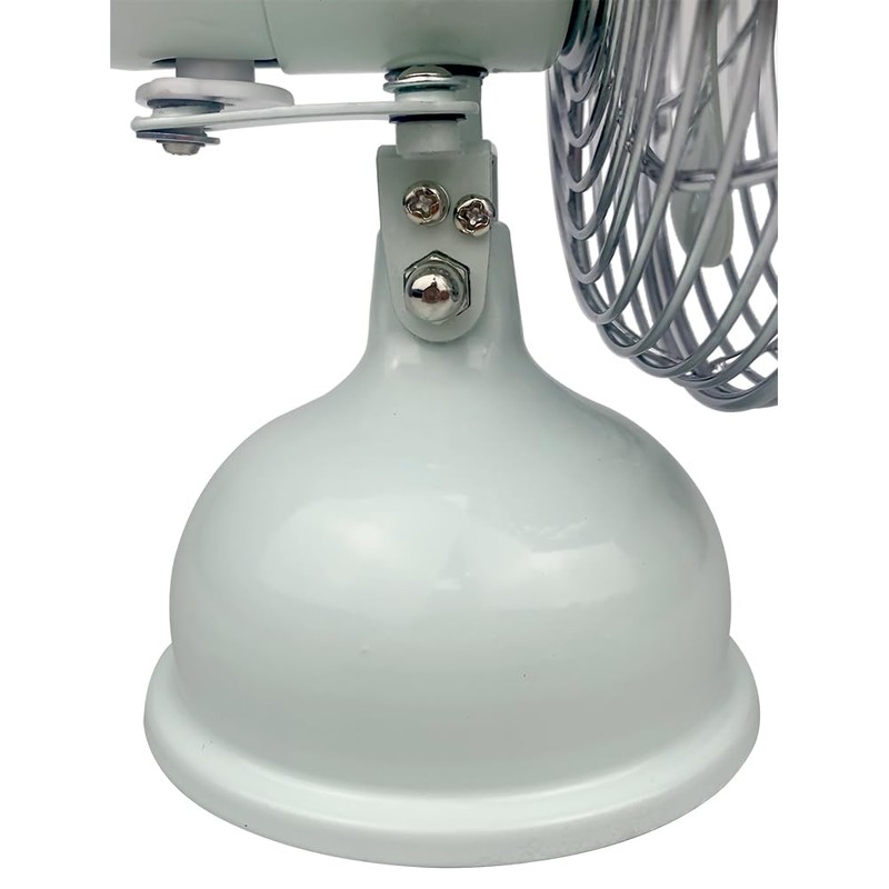 Good Housekeeping 92513 All-Metal 5" Retro Oscillating USB-Powered Personal Fan,