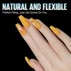 TOMICCA Coffin Nail Tips, Pack of 360 False Nail Tips,