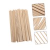 Operitacx 30pcs Square Wooden Sticks for Craft DIY Projects Long