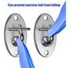 3Pcs Resistance Band Wall Anchor Stainless Steel Workout Band Anchor