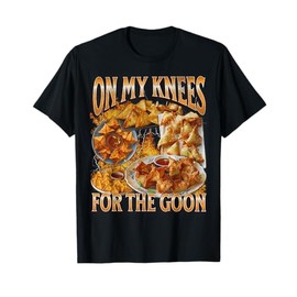 On My Knees Funny Crab Rangoon Meme Bootleg Graphic T-Shirt
