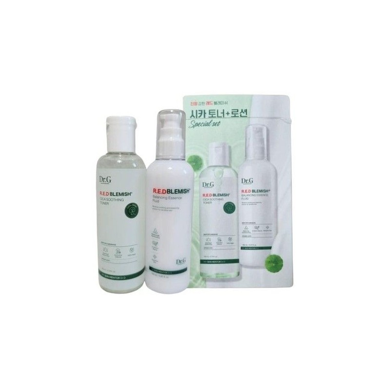 Dr.G Red Blemish Cica 2-piece set (toner 200ml + lotion