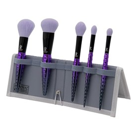 MODA Mythical Sea Witch Flip Kit – 6pc Travel-Size Makeup Brush Set – Vegan, Cruelty-Free