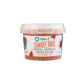 Cornish Sea Salt Tub (4 Pack, Smokey BBQ Seasoning 50g)