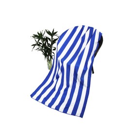 DEZAL Sand Free Travel Towel for Adults and Kids– Super Compact Pool and Fitness Microfiber Beach Towel with Mesh Carry Bag – Quick Dry, Super Absorbent - Large 63 x 31.5 Outdoor Gear (Royal Blue)