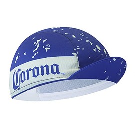 Bikingbros Corona Beer Cycling Cap - Retro Cycling Hat-Under Helmet - Cycling Helmet Liner Breathable&Sweat Uptake