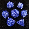 MJDICEOK DND Metal Dice Vine Leaf Set - 7 Role