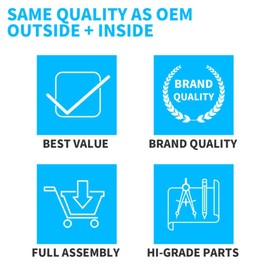 OKOVO for Ford for Ranger 01-02 for F150 15-20 for F250 SuperDuty 17-20 for F350 SuperDuty 17-20 for F450 SuperDuty 17-20 for F550 SuperDuty 17-20 Running Board End Cap Front Right Passenger