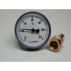 Afriso Bi-Metal Dial Thermometer 0 to 120 °C 63 mm with Plastic Case
