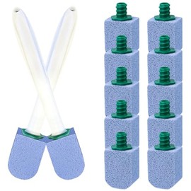 Bimsstein Toilette 10 St√ºck,Cleaning Block Wc mit Griff,Effektive Bimsstein Toilettenreiniger,Hartn√§ckiger Kalk im WC Entfernen Und Urinstein,f√ºr die Reinigung von Badezimmer,K√ºche Sp√ºle(Blau)