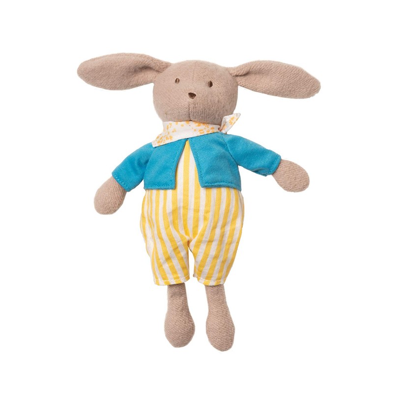 Manhattan Toy Petit Artiste Bunny Doll, Soft Book, & Wooden