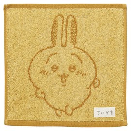 Marushin Mini Towel Chiikawa Running Rabbit Handkerchief 100% Cotton Character Antibacterial Deodorizing Present Gift Birthday 0775004600