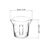 QWORK Espresso Shot Glass with Handle, 4 Pack 3-Ounce Double