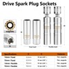 3/8 Inch Spark Plug Socket, 14mm 12 Point Flexible Thin