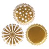 PME Christmas Foil-Lined Cupcake Cases - Metallic Gold & Silver