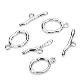 5 Pcs Necklace Toggle Clasps Bracelet Clasp Connector Jewelry Making Charms Findings Charm Necklace Multi Necklace Clasp Jewelry Connector Clasps Chain Stainless Steel Medal Ot